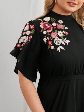 Vestido Longo Back Floral - Zoey