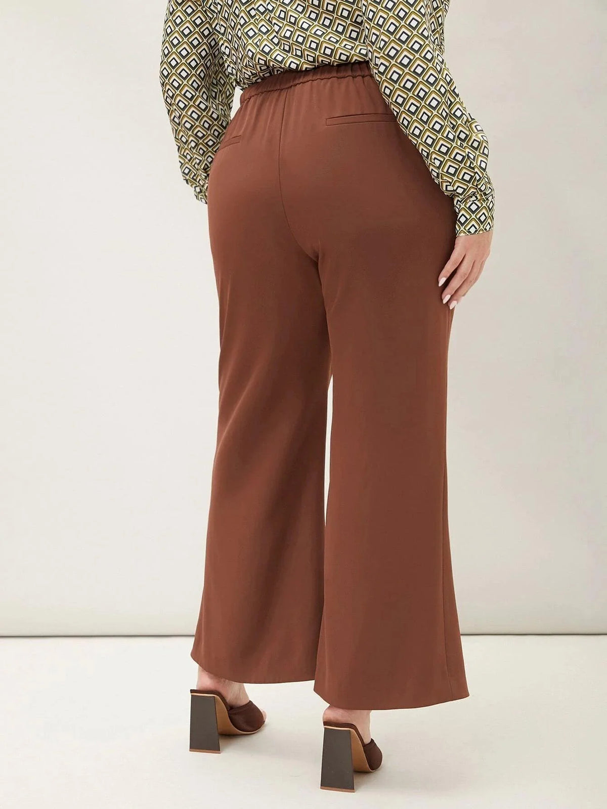 Calça Elegante Com Abertura Na Barra - tassinitassinitassiniG1Calça Elegante Com Abertura Na Barra - tassini