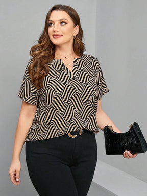 Camisas De Manga Curta Com Lapela Plus Size - tassiniSKU_1713794743662_468tassinitassini(A020)1713794743662/547Camisas De Manga Curta CaquiGcamisa feminina, blusas plus size feminina, blusas plus size, blusas femininas, blusa social feminina, blusa feminina plus size, blusa branca feminina,